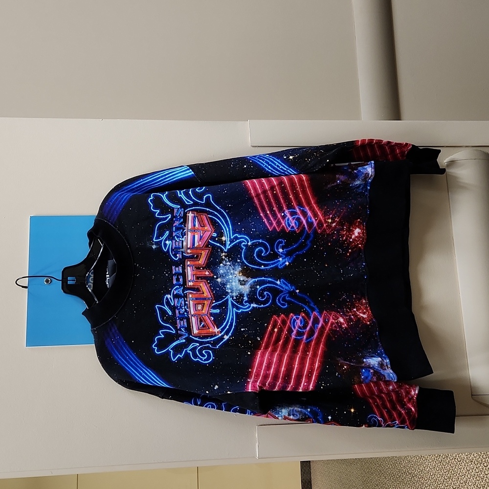 Versace Jeans Couture Sweater Multi-Color Large